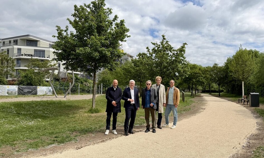 Helling Höfe verbinden Quartier direkt mit Rheinpromenade in Kastel