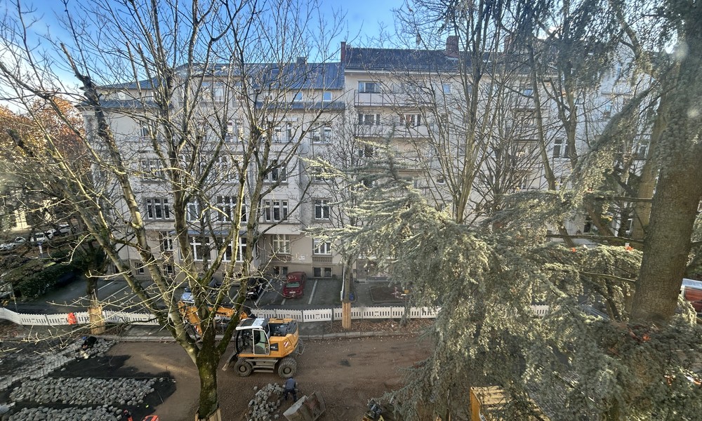 Kanalbau im Dichterviertel: Scheffelstraße in Wiesbaden für mehrere Wochen voll gesperrt Kanalbau im Dichterviertel: Scheffelstraße in Wiesbaden für mehrere Wochen voll gesperrt