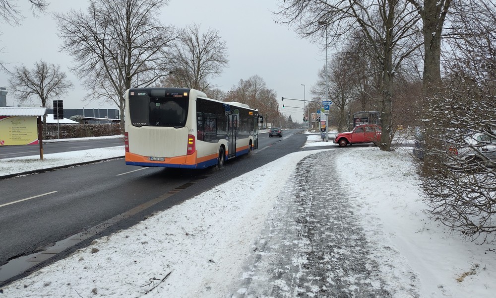 Wetterbesserung ermöglicht schrittweisen Neustart des Busverkehrs in Wiesbaden