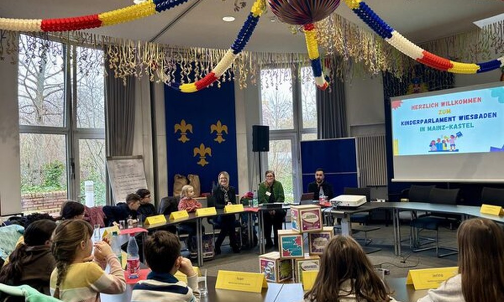 Wiesbaden richtet Kinderparlament in Kastel als Pilotprojekt ein