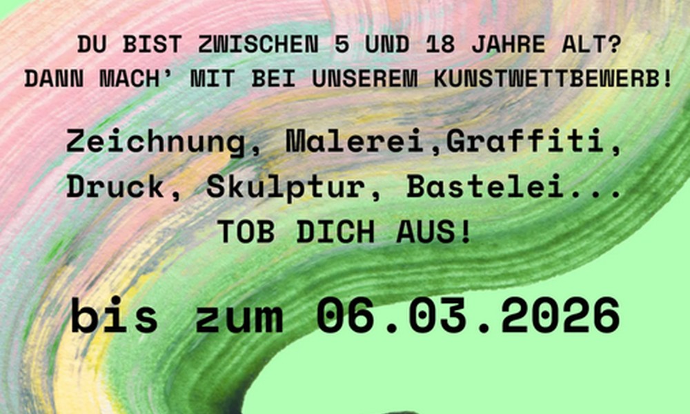 Wiesbadener Kinder- und Jugendgalerie veranstaltet Wettbewerb zum 20. Geburtstag